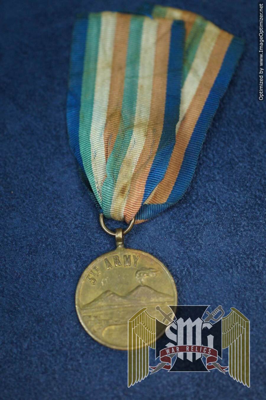 5th Army Commemorative Medal, Naples, Italy 1943
