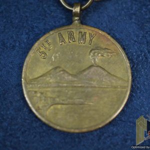 5th Army Commemorative Medal, Naples, Italy 1943