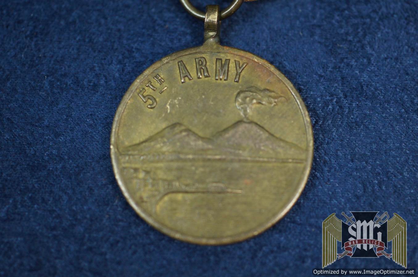 5th Army Commemorative Medal, Naples, Italy 1943