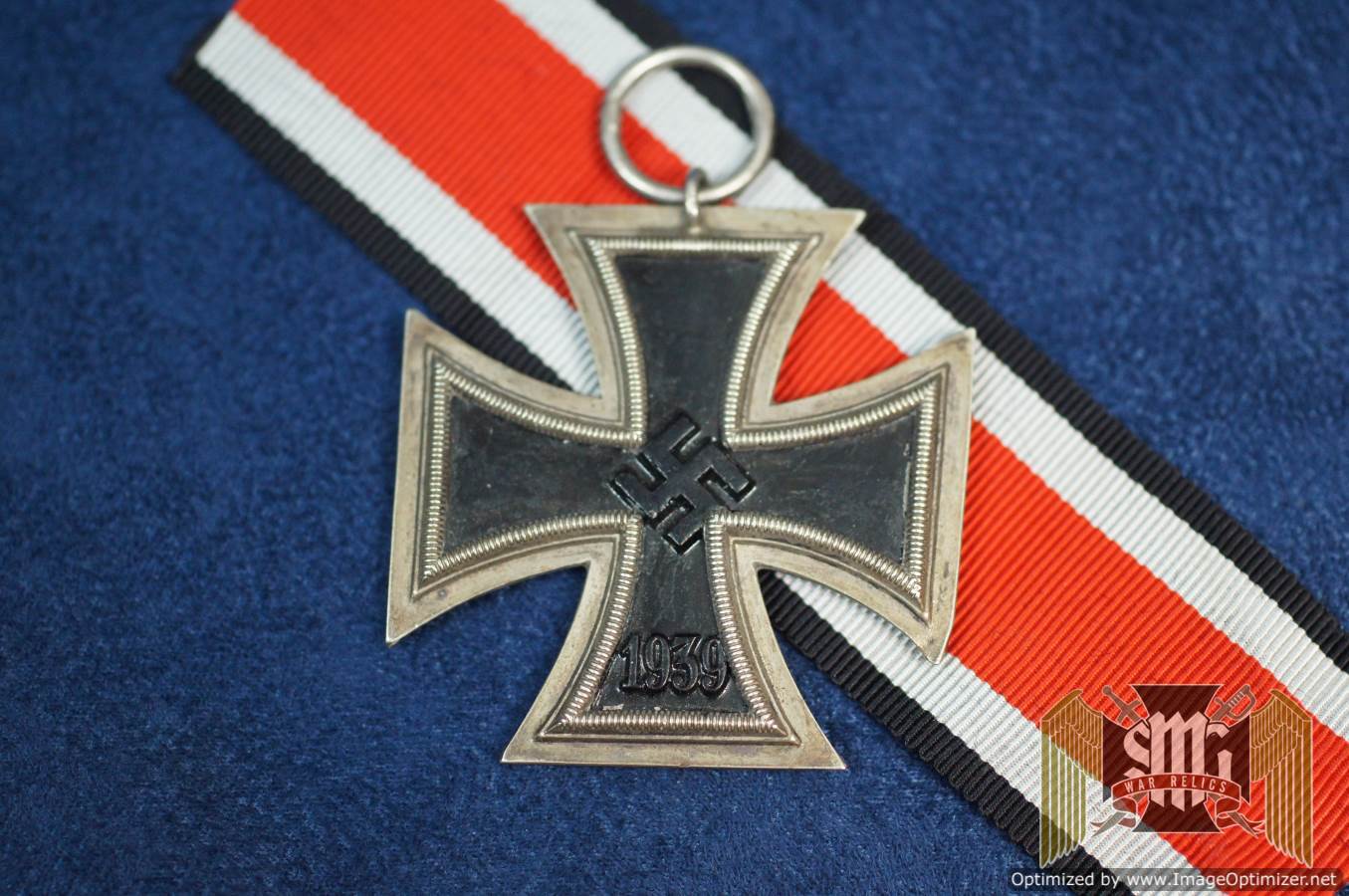 Iron Cross 2nd class by S. Jablonski G.m.b.H. Marked 128