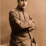 WW1 Postcard NCO W/ Sword