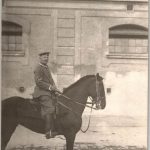 WW1 Postcard NCO On Horseback