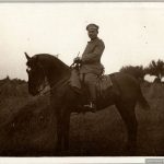 WW1 German Horseback postcard