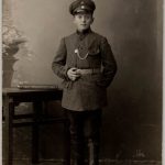 WW1 Post card Young boy