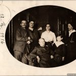 WW1 Post card German EK2 in wear
