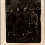 WW1 Post card German 4 EK2 winners