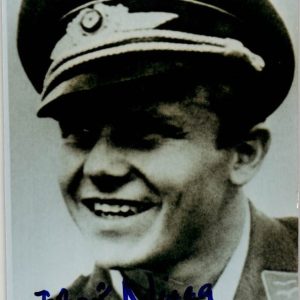 Erhard Nippa Knights Cross Winner Signature