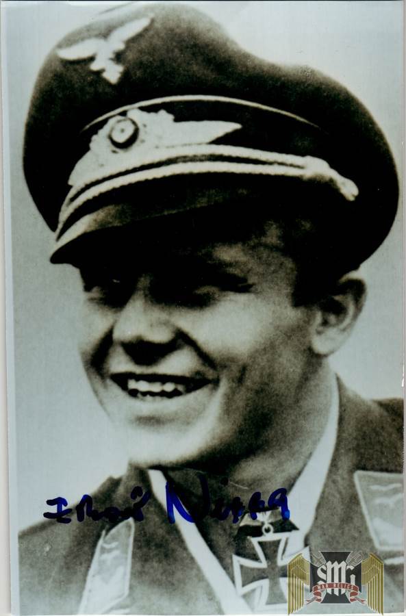 Erhard Nippa Knights Cross Winner Signature