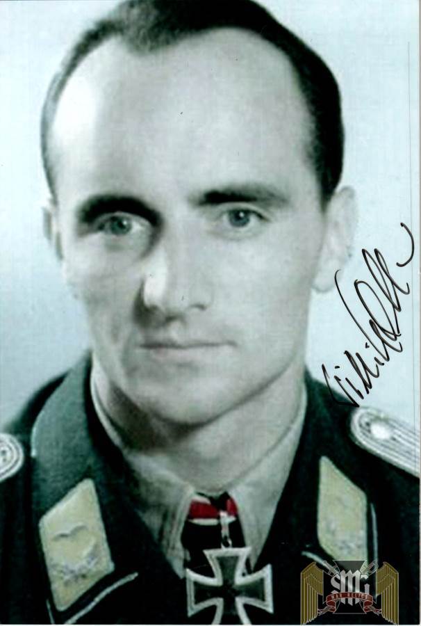 Wilhelm Noller Knights Cross Winner Signature