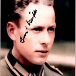 Ernst Neufeld Knights Cross Winner Signature