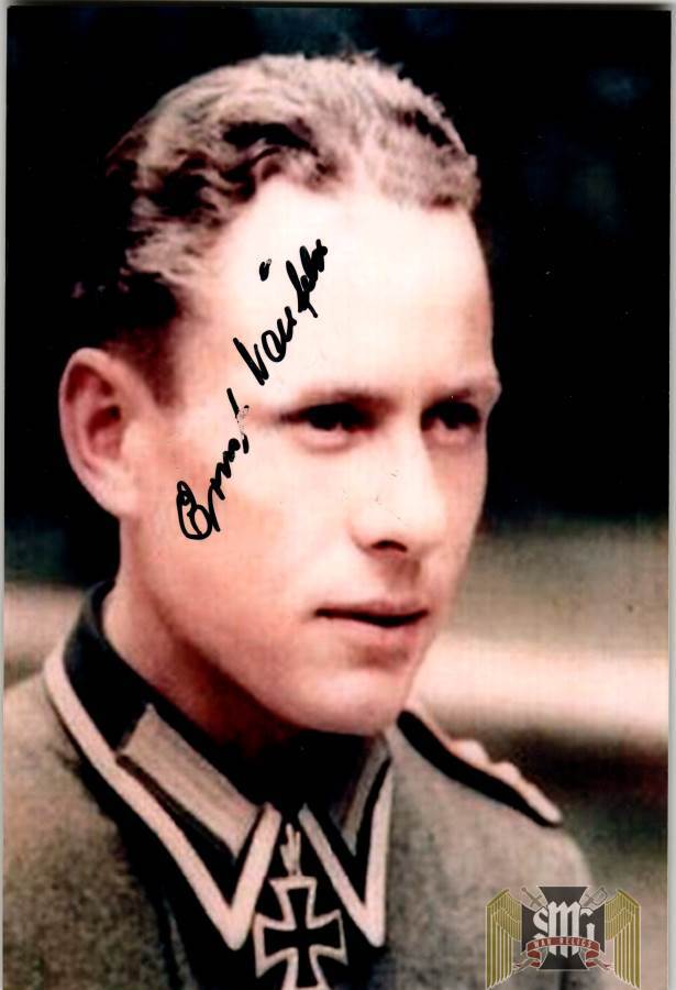 Ernst Neufeld Knights Cross Winner Signature