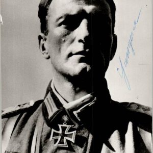 Karl Langesee Knights Cross w/ Oakleaves Winner Signature