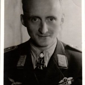 Friedrich Lang Knights cross winner signature