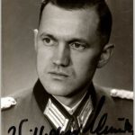 Wilhelm Schlüter – SS-Artillerie-Regiment 54 “Nederland” Knights cross winner signature