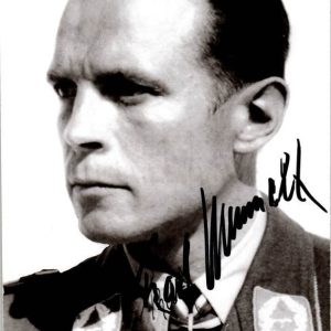 Karl Rammelt Knights cross winner signature