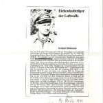 Gerhard Stüdemann Knights Cross w/oak leaves Winner signatures (3) Photo and note