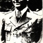 General Josef Kammhuber signature Knights Cross winner