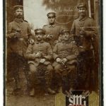 WW1 Postcard German Beers and smoking