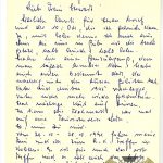 SMGM-3580 Herbert Junge – schwere Flak-Abteilung Knights Cross winner signatures (3) Letter, envelope, photo