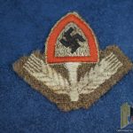 RAD Cap insignia in cloth