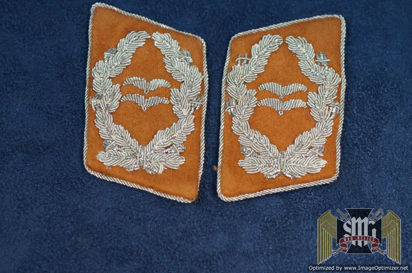 SIGNALS OBERSTLEUTNANT'S COLLAR TABS