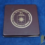Cased CIA Long Service Retirement Medallion in Gold (35+) years