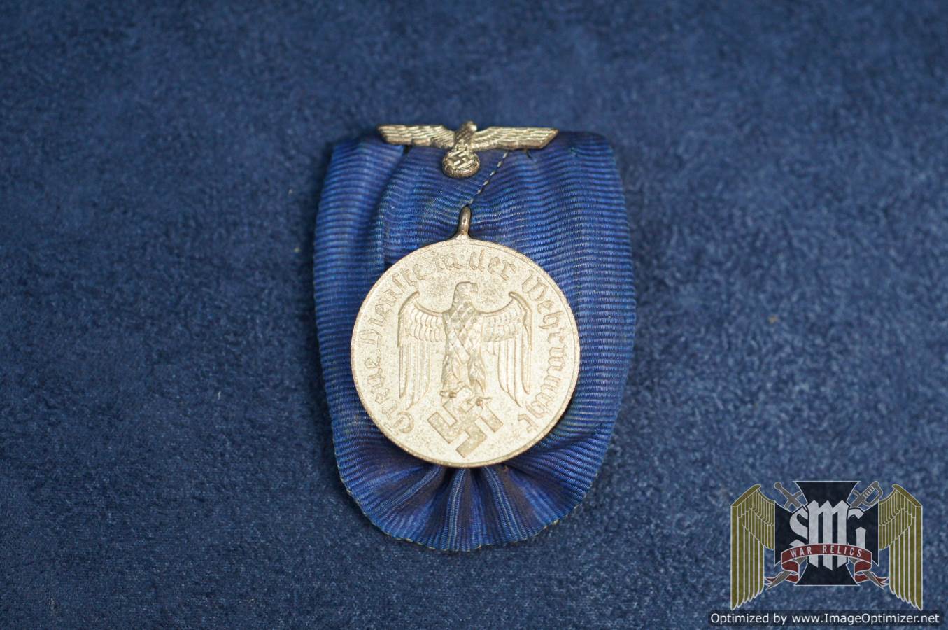 Werhmacht 4 year award with parade mount
