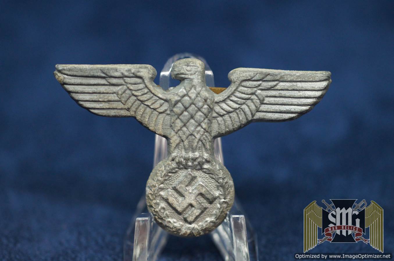Reichsbahn Visor Eagle in Zinc