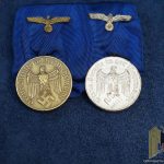 Heer 12 & 4 year Long service bar