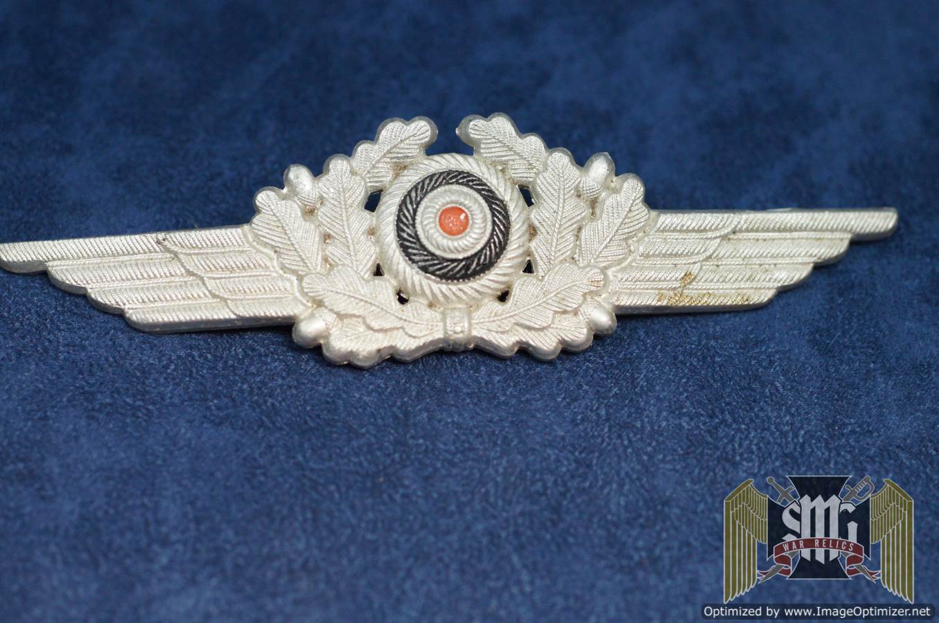 SMGM-3647 Luftwaffe Visor wreath