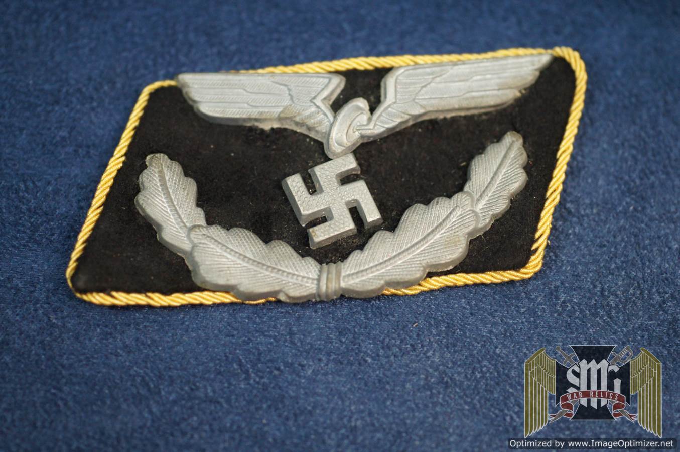 Reichsbahn Officials Collar Tab for Officer - Closed collar tunic Paygroup 6-11
