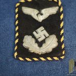 SMGM-3638 Reichsbahn Officials Collar Tab for NCO - Open collar tunic Paygroup 12-17