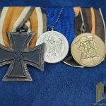 3 pc Medal Bar 1939 EK2 4yr service, Sudentenland