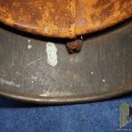 Very Early m34 Square dip fire brigade helmet