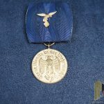 Luftwaffe 4 year Parade mount Medal