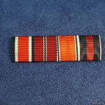 Ribbon bar EK2, OST, Sudetenland and Austria ocupation