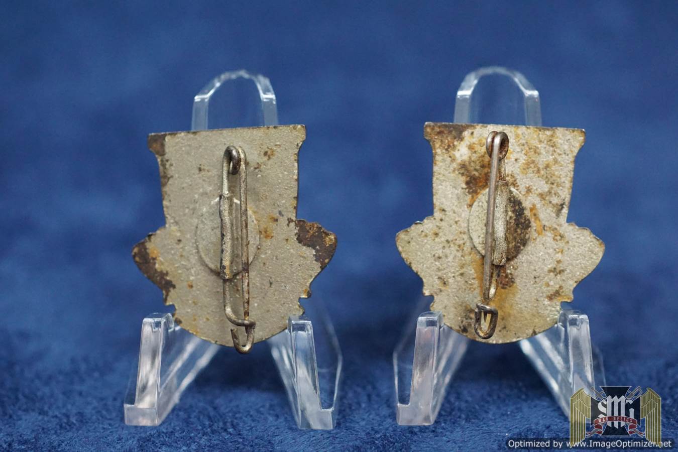 60th infantry DI pin matched pair German made