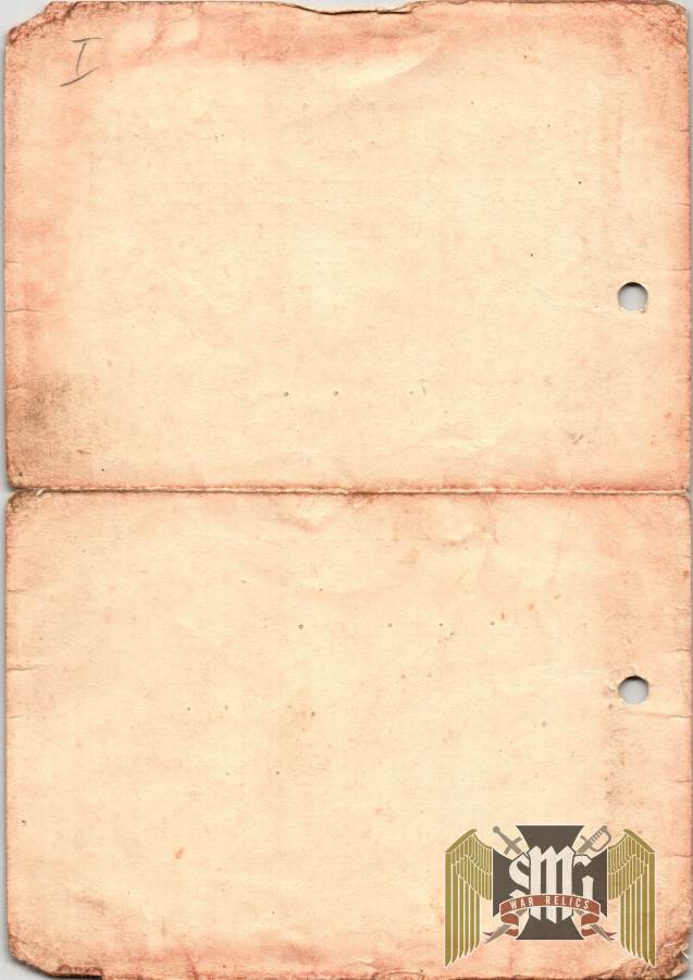 Award document grouping to Paul Kahlenberg Gold/Silver wound badges, EK2, Ost medal