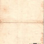 Black wound badge Document for Fritz Bade