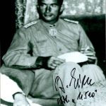 Alfred Eick Signature German ACE U-Boat Captain Knights Cross Winner