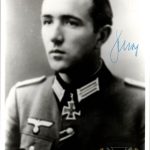Hans Kurz Knights Cross holder signature