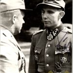 SMGM-3729 paul guhl signature Waffen SS Knights Cross holder