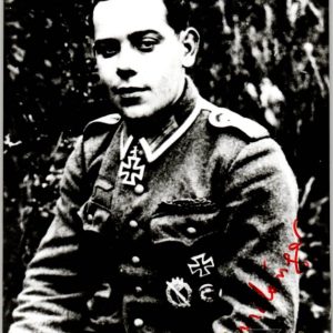 SMGM-3728 bruno schmelzinger Knights Cross signture