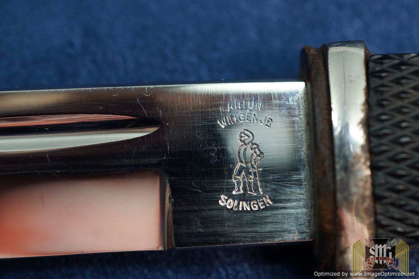 Parade Bayonet with Stepped Blade by Anton Wingen Jr.