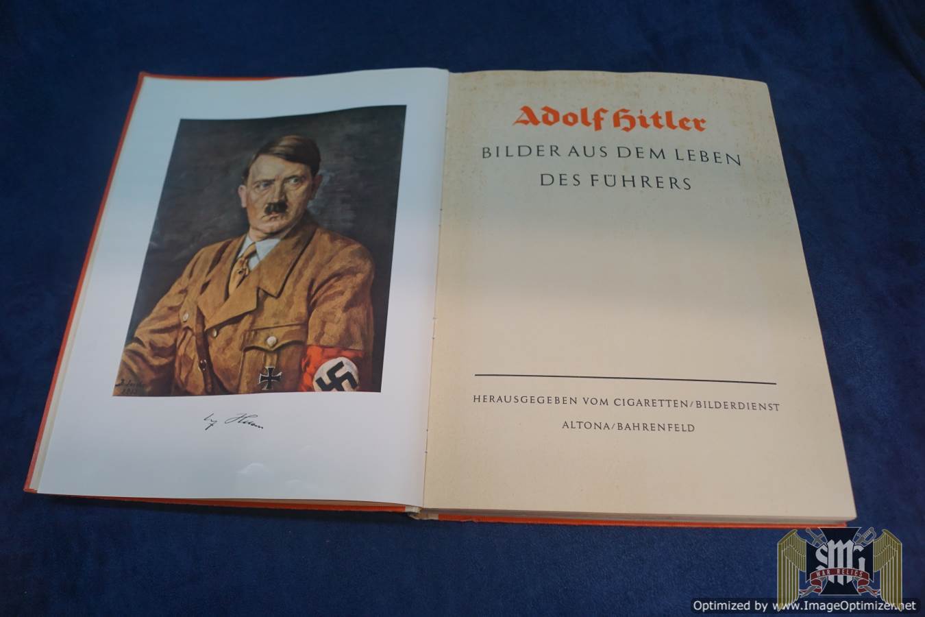 Adolf Hitler Cigarette Album