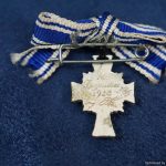 Miniature Mother's Cross in silver