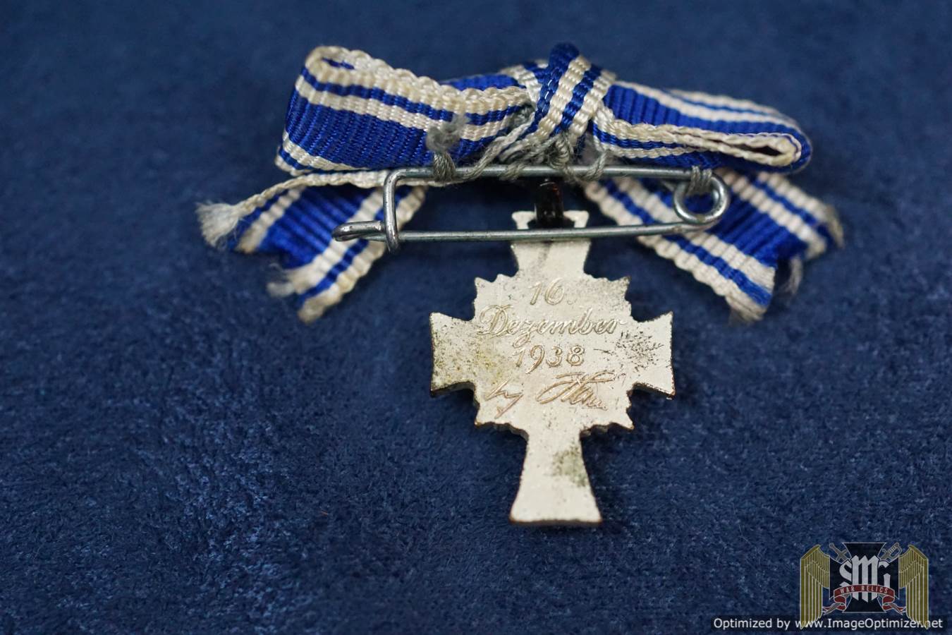 Miniature Mother's Cross in silver