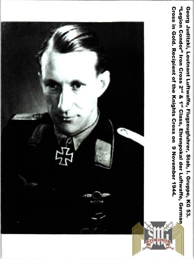 Georg Juditzki – Kampfgeschwader 53 “Legion Condor”