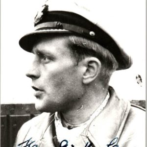 Knights cross signature of Hans-Gunther Lange, U-711 Commander