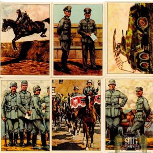 german school savings bank war cards incomplete set of 34